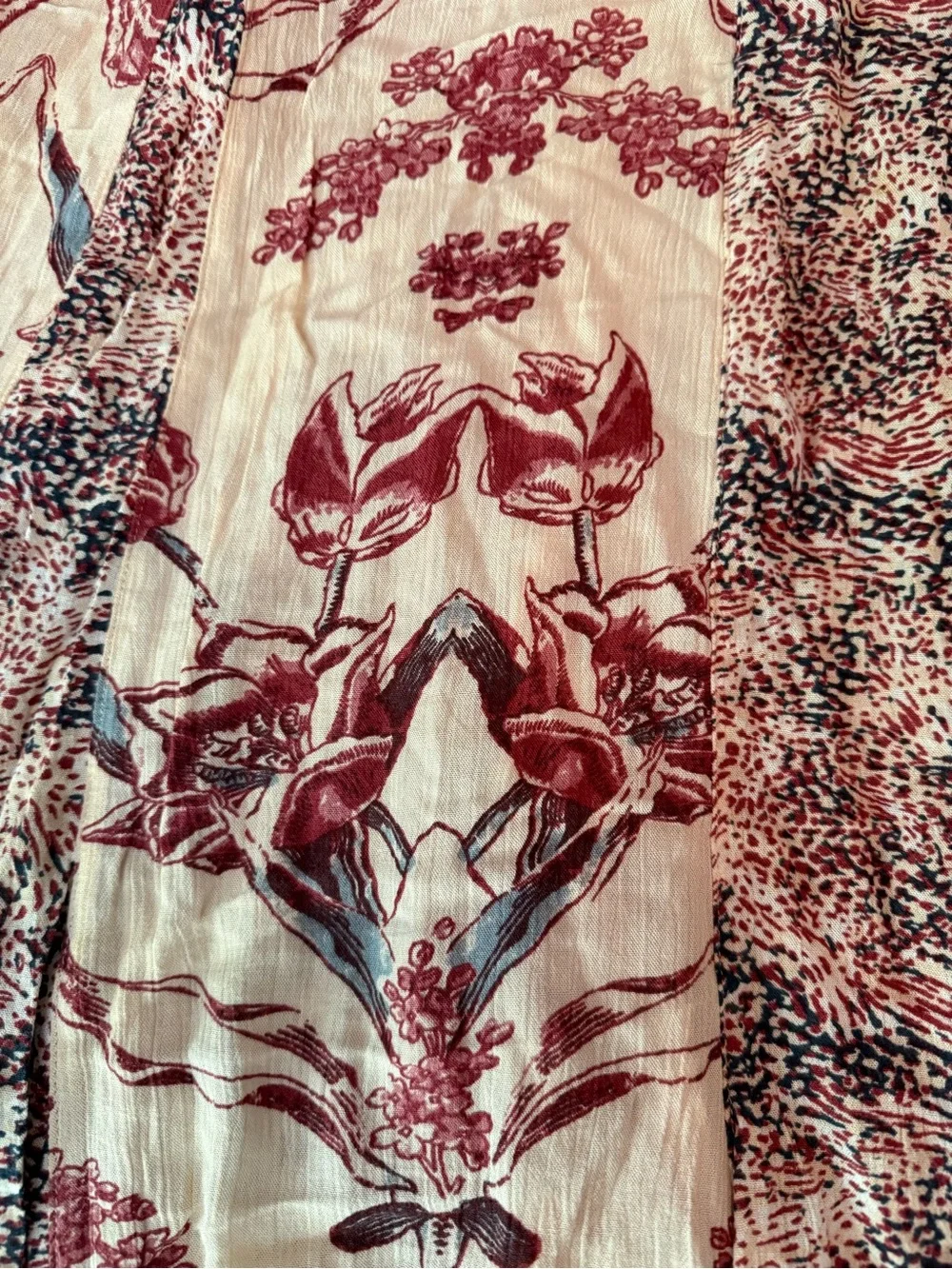 Free People Boho Floral Romper Size L